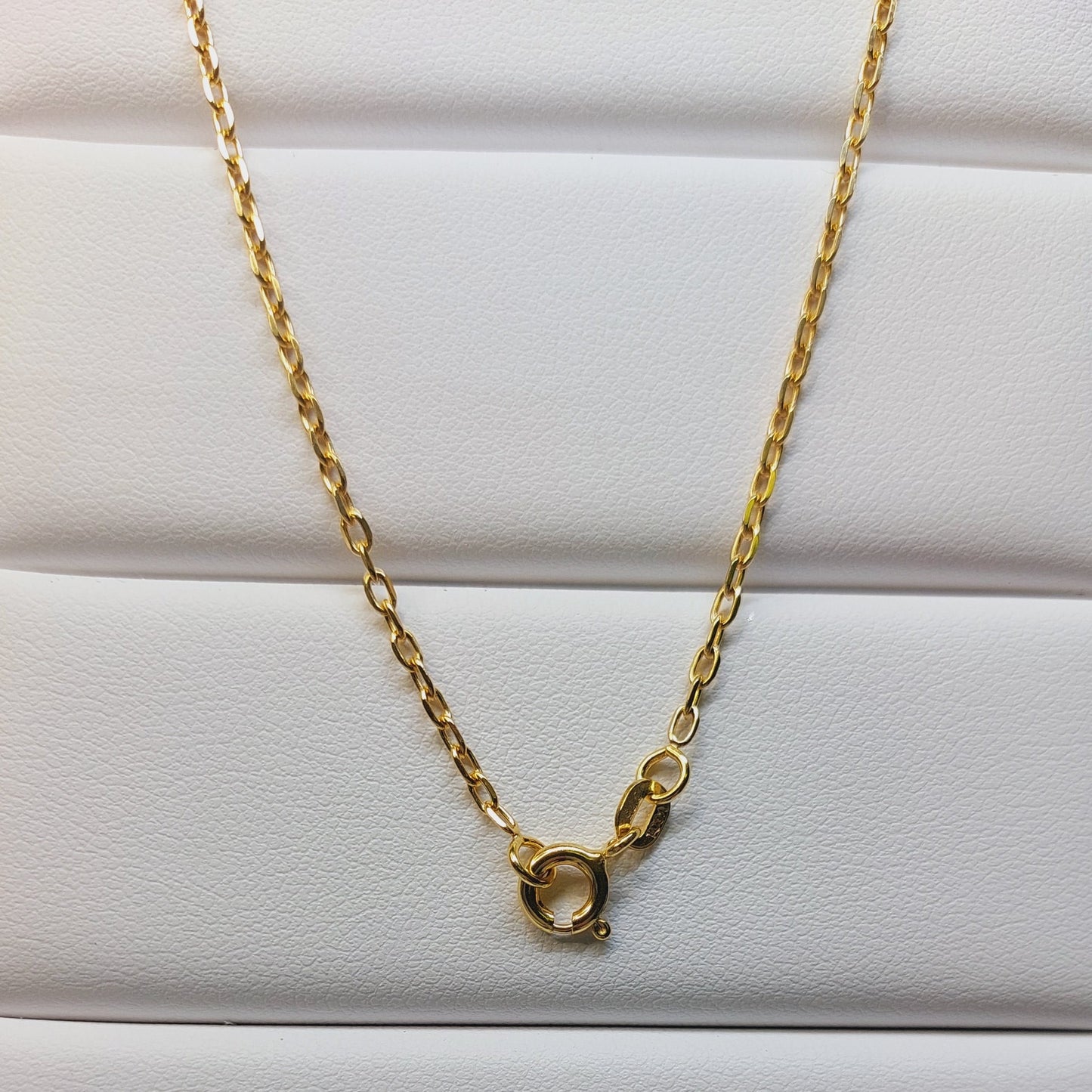 9ct Yellow 1.85mm Paperclip Chain FNL50