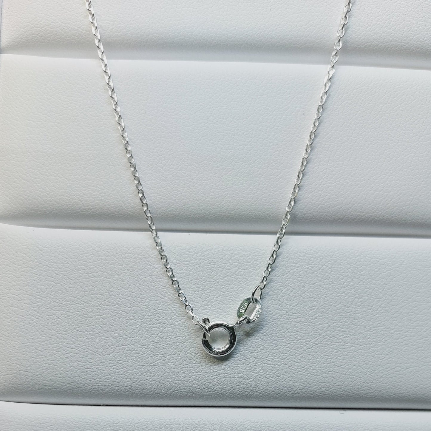 Sterling Silver 1.35mm Diamond Cut Trace Chain F35