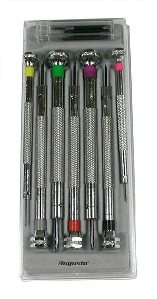 SET OF 7 SCREWDRIVERS WITH REMOVABLE BLADES