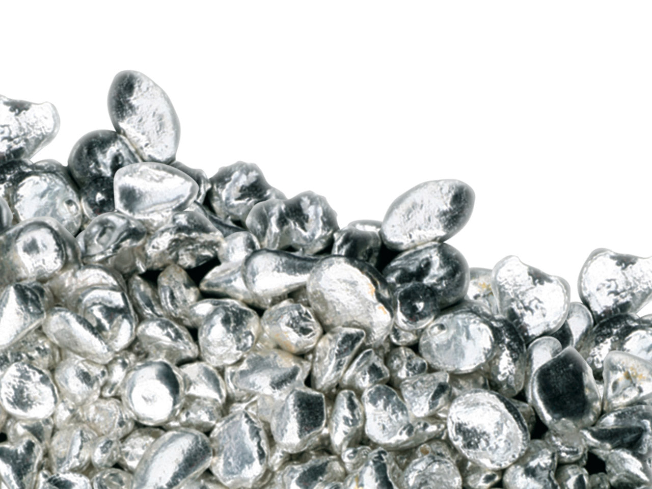 9ct White Gold Grain