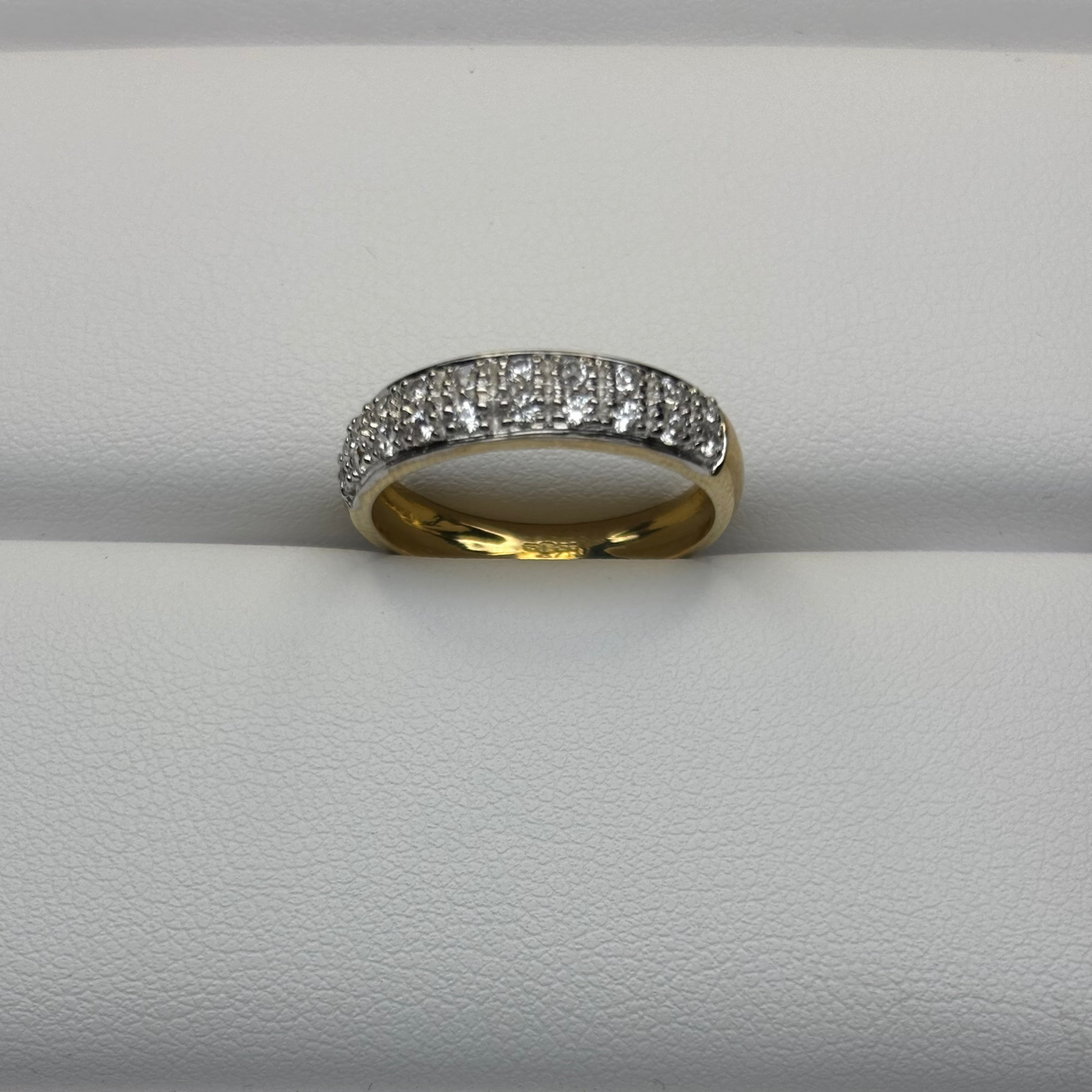 9ct Yellow Dress Ring Div312