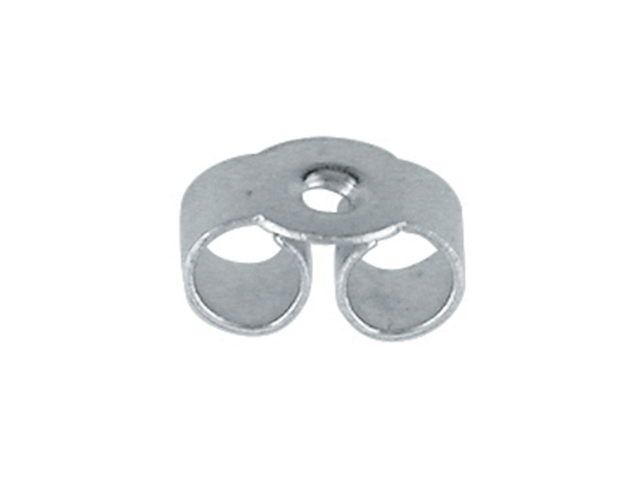 9ct White Gold Scroll