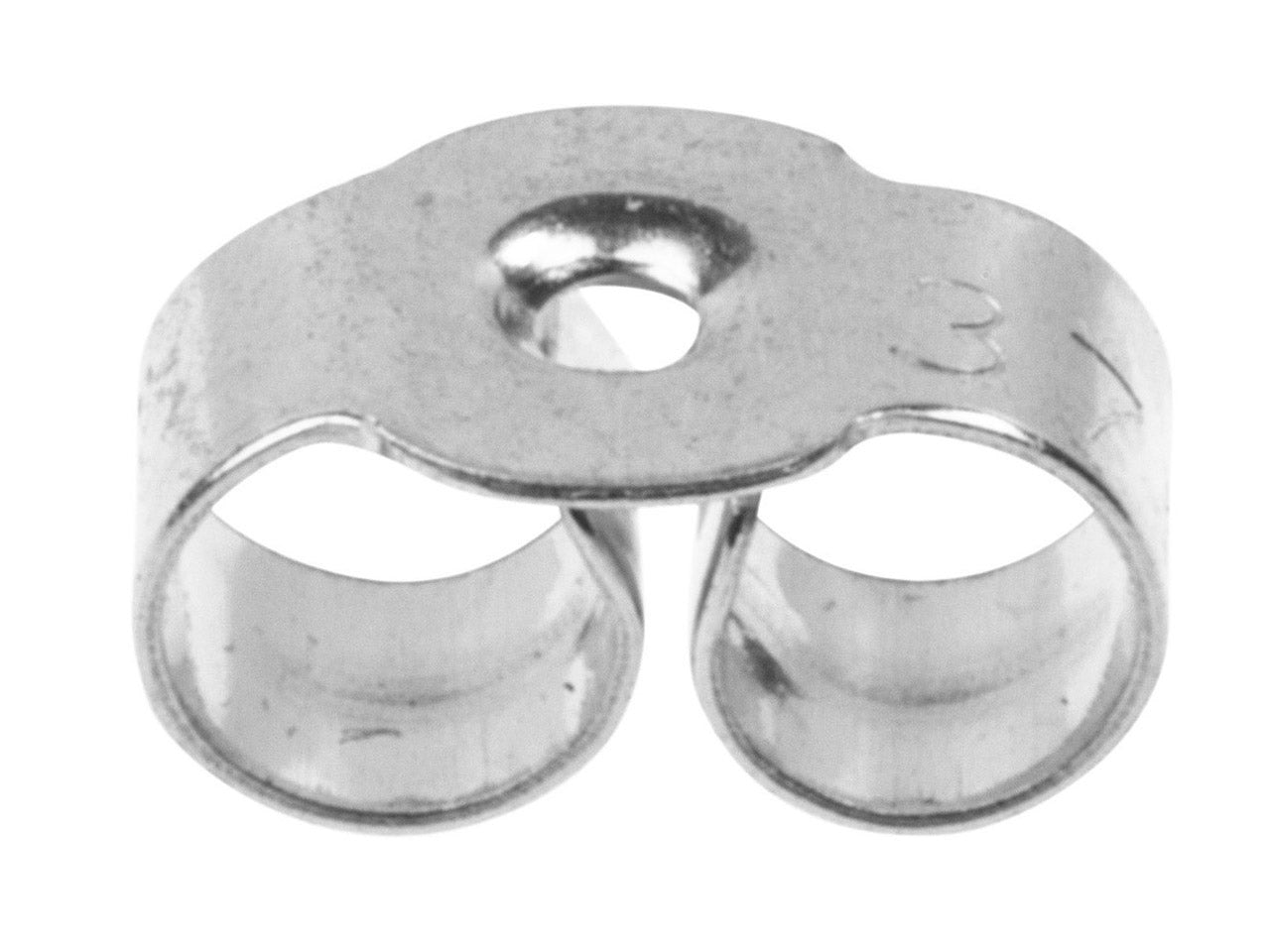 9ct White Gold Scroll