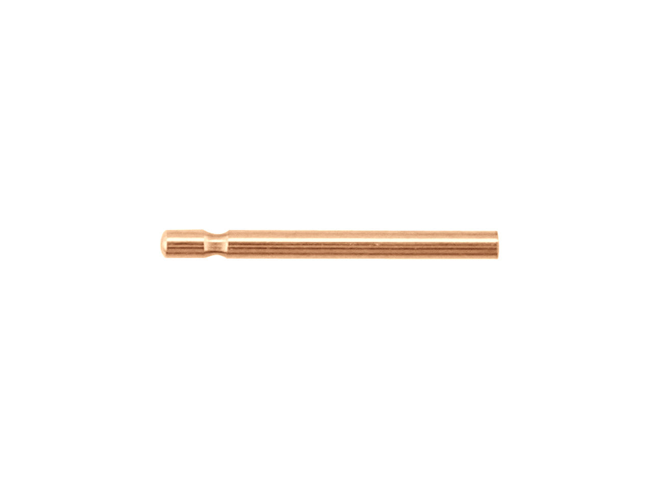 9ct Red Gold Ear Pin 9.5 X 0.8mm