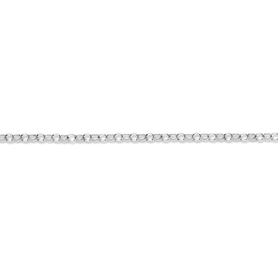 Sterling Silver Loose Oval Belcher Chain