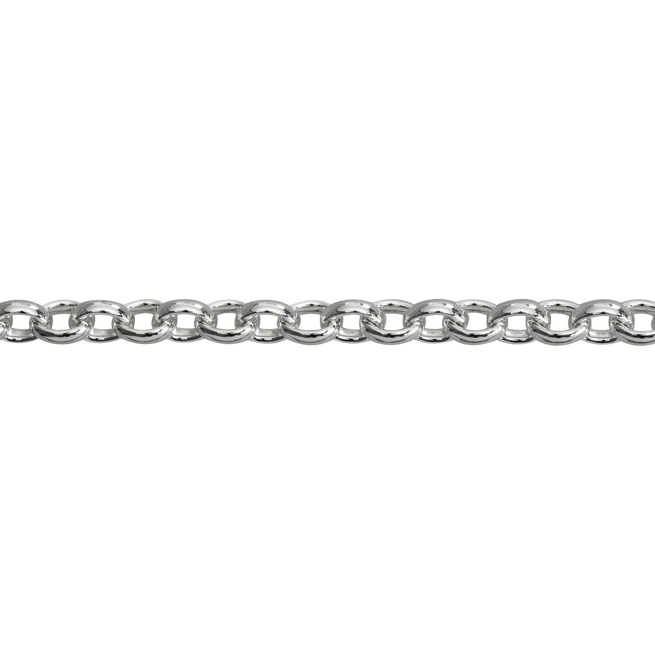 Sterling Silver Loose Oval Belcher Chain
