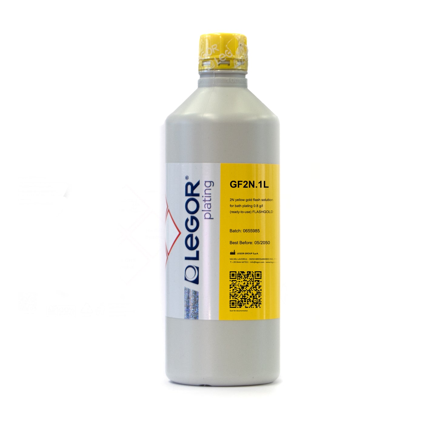 Yellow Gold Flash Plating Solution GF2N