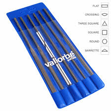 Vallorbe 200mm Needle File Set 6