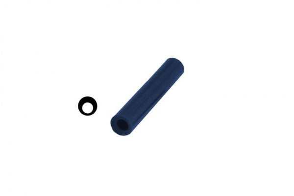 Blue Off Centre Wax Tube