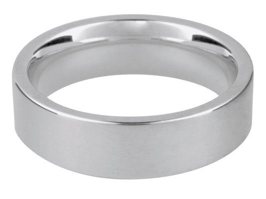 Platinum Easy Fit Wedding Ring 2.0mm Medium Weight