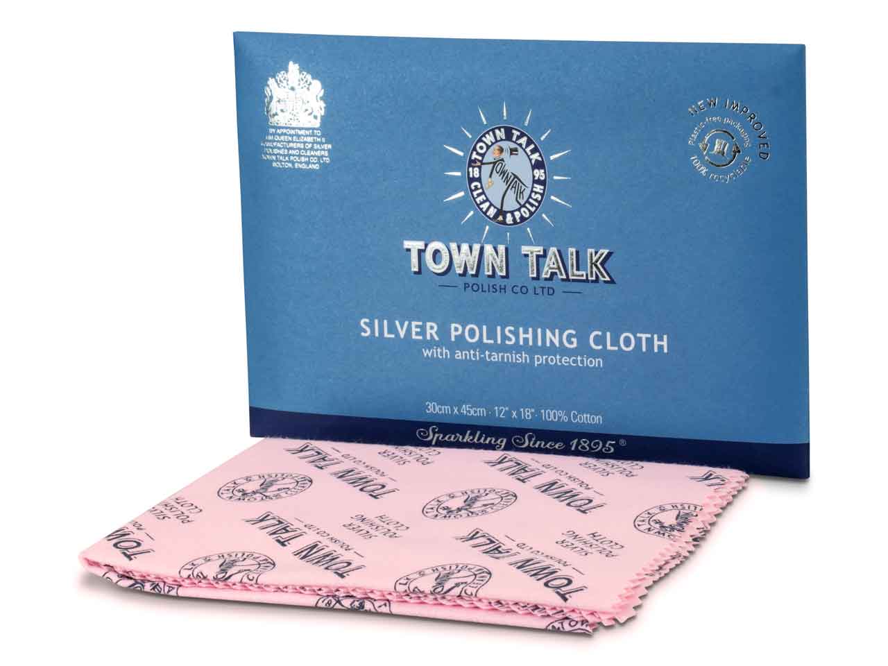 Town Talk Silver Polishing Cloth
