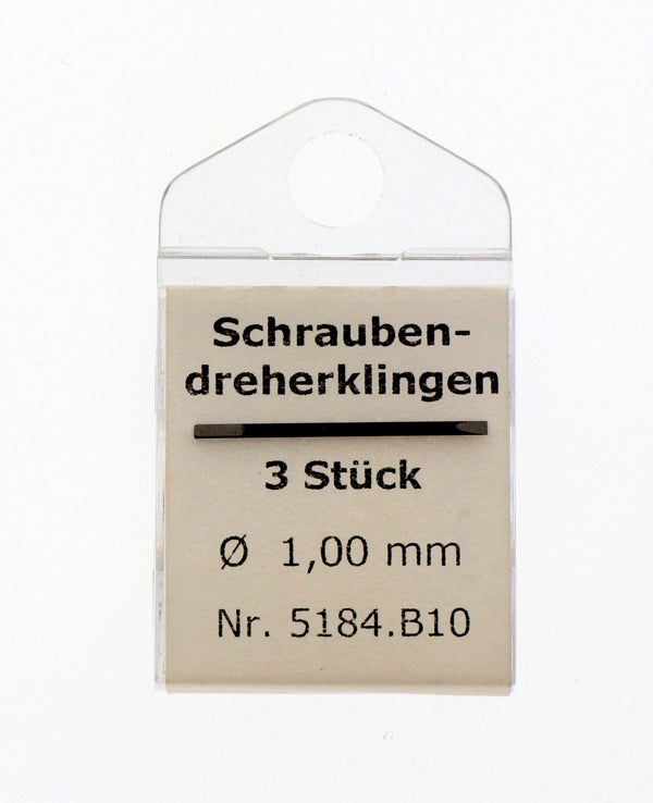 Replacement Screwdriver Blades 0.5mm (3 Pack)