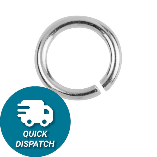 Sterling Silver Jump Ring Heavy