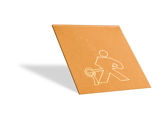 9ct Red Gold Solder Panel