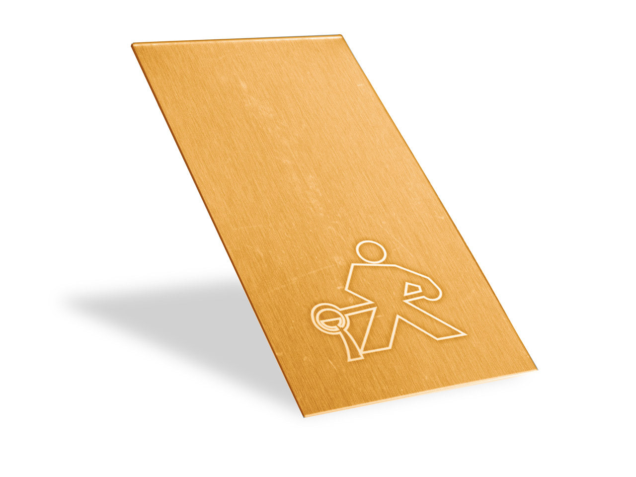9ct Red Gold Solder Panel