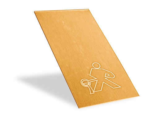 9ct Red Gold Solder Panel