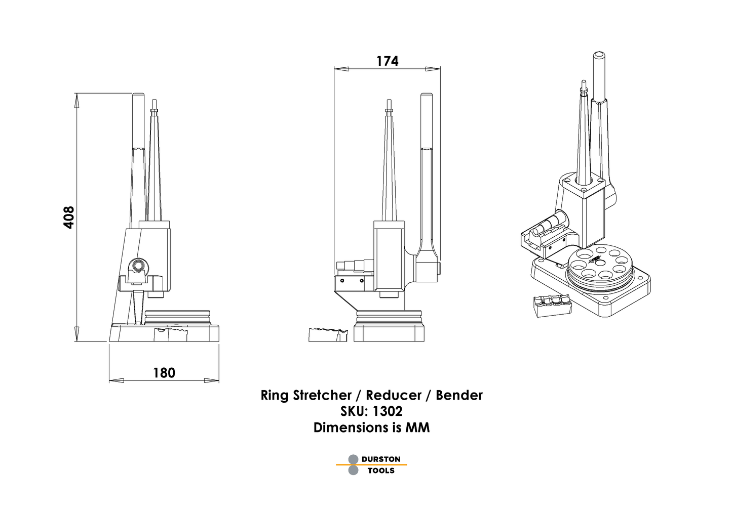 Durston Ring Stretcher/Reducer/Bender