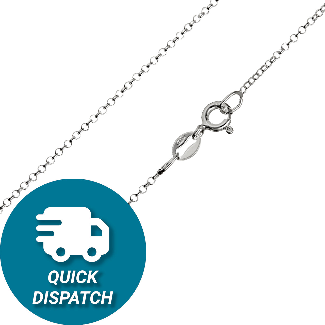 Sterling Silver 1.4mm Belcher Chain