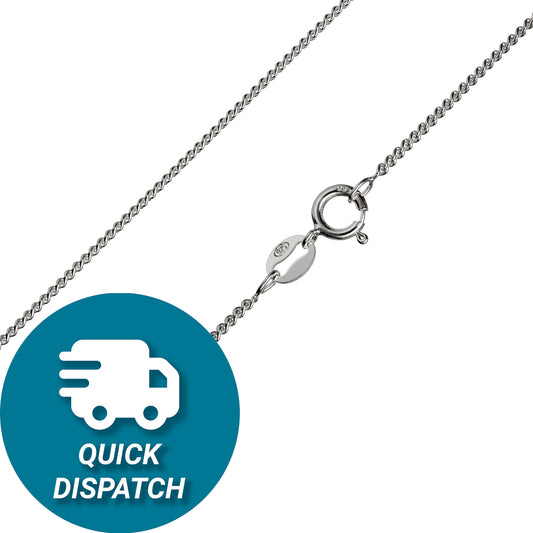 Sterling Silver 1.5mm Curb Chain