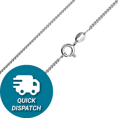 Sterling Silver 1.7mm Curb Chain