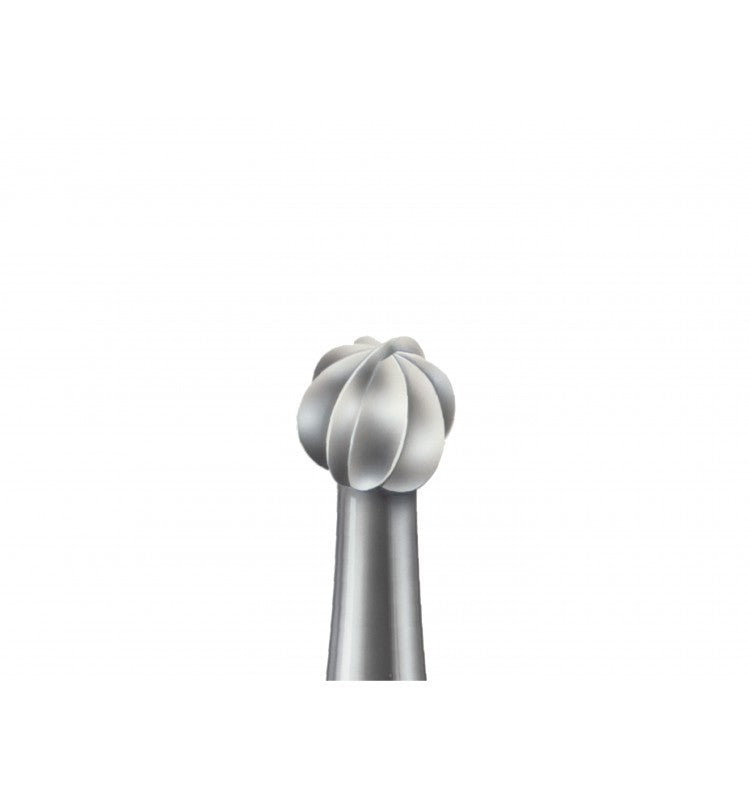 6 Steel Ball Burrs 4mm